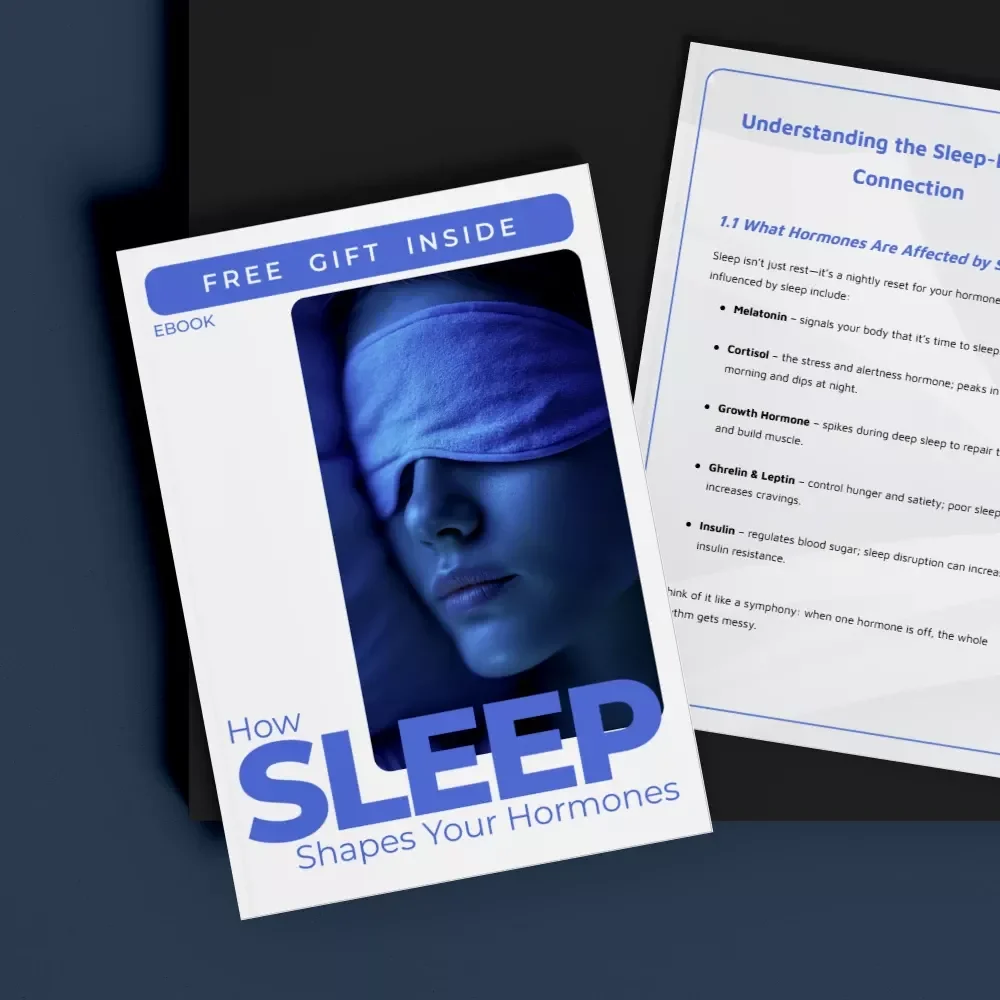 How Sleep Shapes Your Hormones – Science-Backed Ebook on Sleep and Hormone Control, Circadian Rhythm Health, Energy, Stress & Metabolic Balance