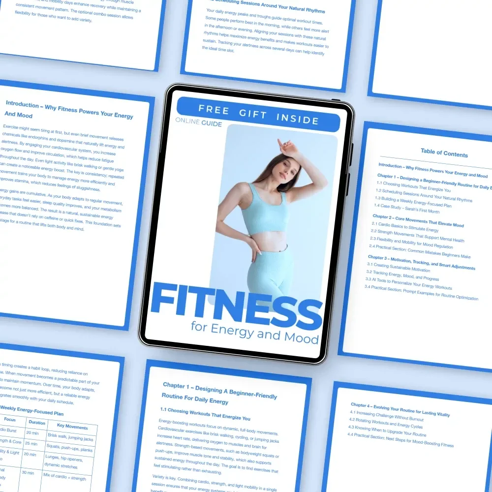 Fitness for Energy and Mood: A Beginner's Guide to Boosting Your Energy and Mood with Fitness