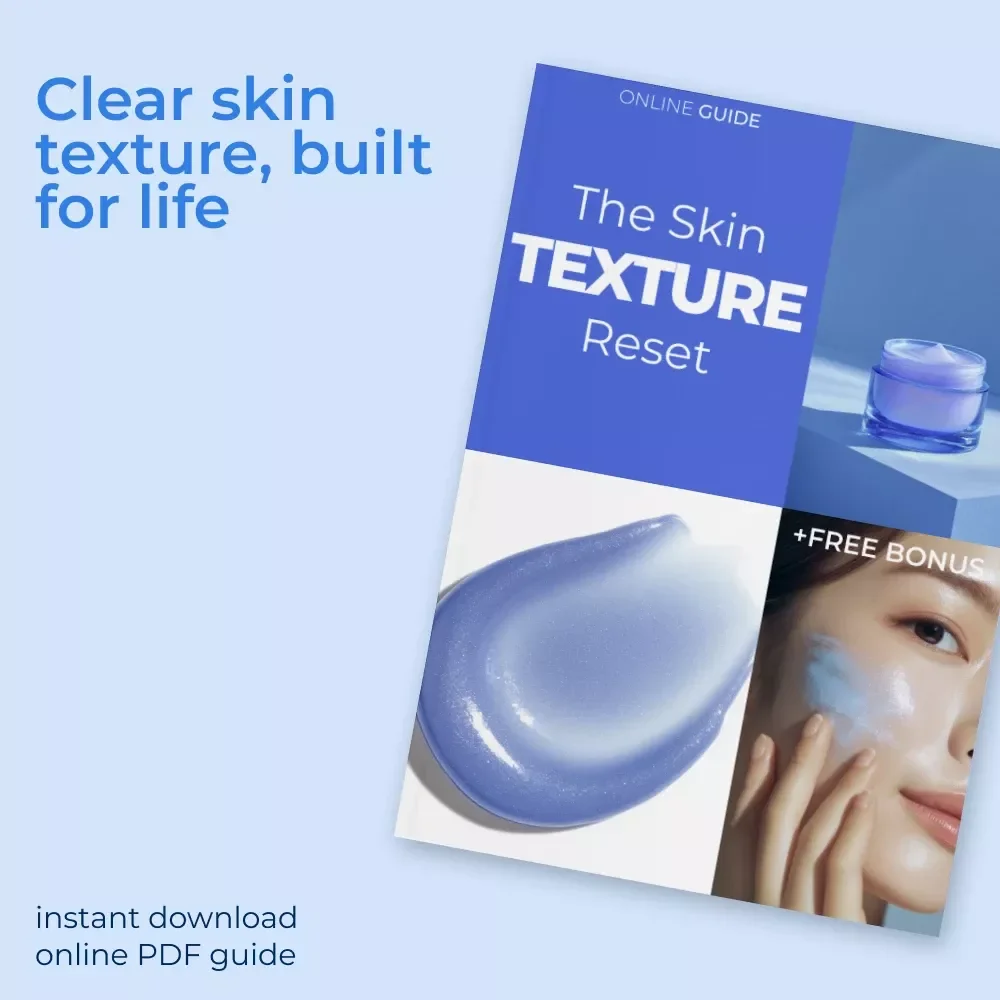The Skin Texture Reset | Skincare for Improving Texture Guide, Smooth Skin Routine, Digital Skincare Download