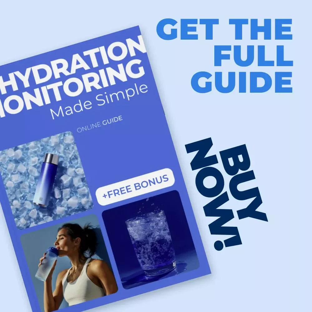 AI Hydration Monitoring Made Simple – Smart Wellness Guide with AI Hydration Monitoring Tips | Digital Download eBook