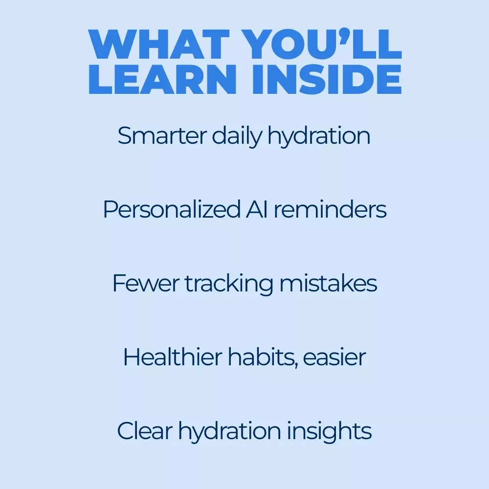 AI Hydration Monitoring Made Simple – Smart Wellness Guide with AI Hydration Monitoring Tips | Digital Download eBook
