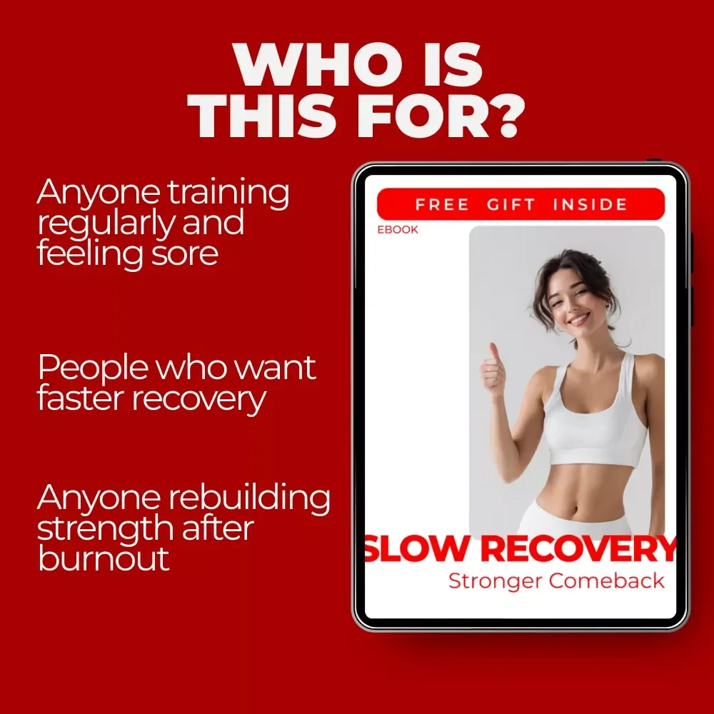 Slow Recovery, Stronger Comeback | Muscle Recovery Guide for Fitness, Training Load, Nervous System & Smarter Healing