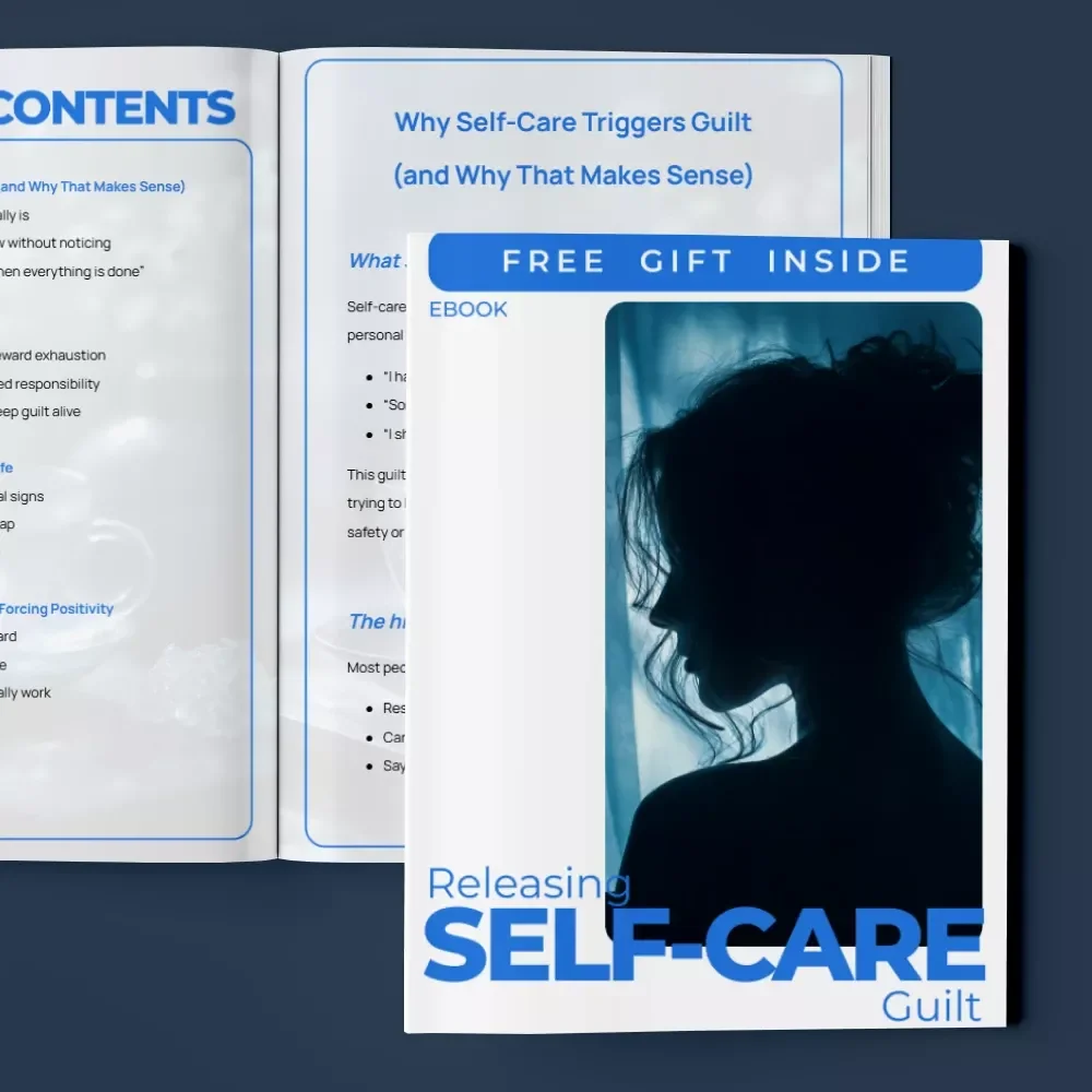 Releasing Self-Care Guilt – A Practical Ebook for Shifting Your Self Care Guilt Mindset and Rest Without Shame