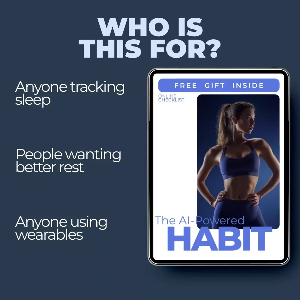 The AI-Powered Habit Checklist | Smart Sleep Optimization Checklist | AI-Driven Rest & Routine Tracker | ai sleep habit analysis