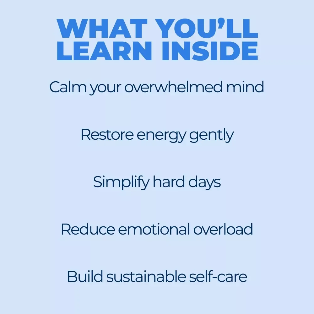 Self-Care Strategies for Burnout Days | Practical Ebook for Mind, Body & Balance | self care for burnout days