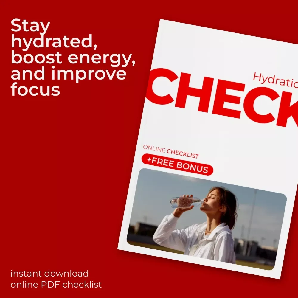 Hydration Check: The Ultimate Guide to Staying Hydrated & Boosting Your Wellness