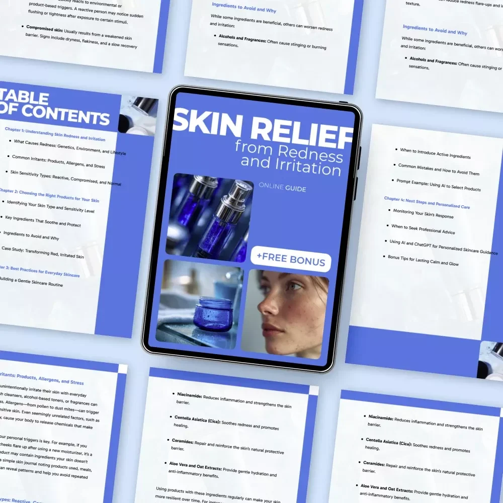 Skin Relief from Redness and Irritation: Ultimate Skin Choice Guide for Redness and Irritation eBook