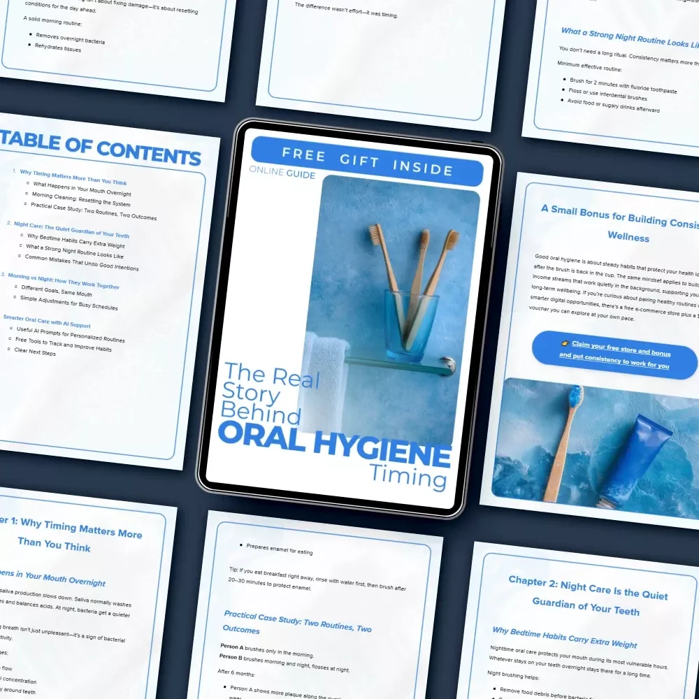The Real Story Behind Oral Hygiene Timing | Smart Dental Care Guide | Oral Hygiene Morning vs Night Explained