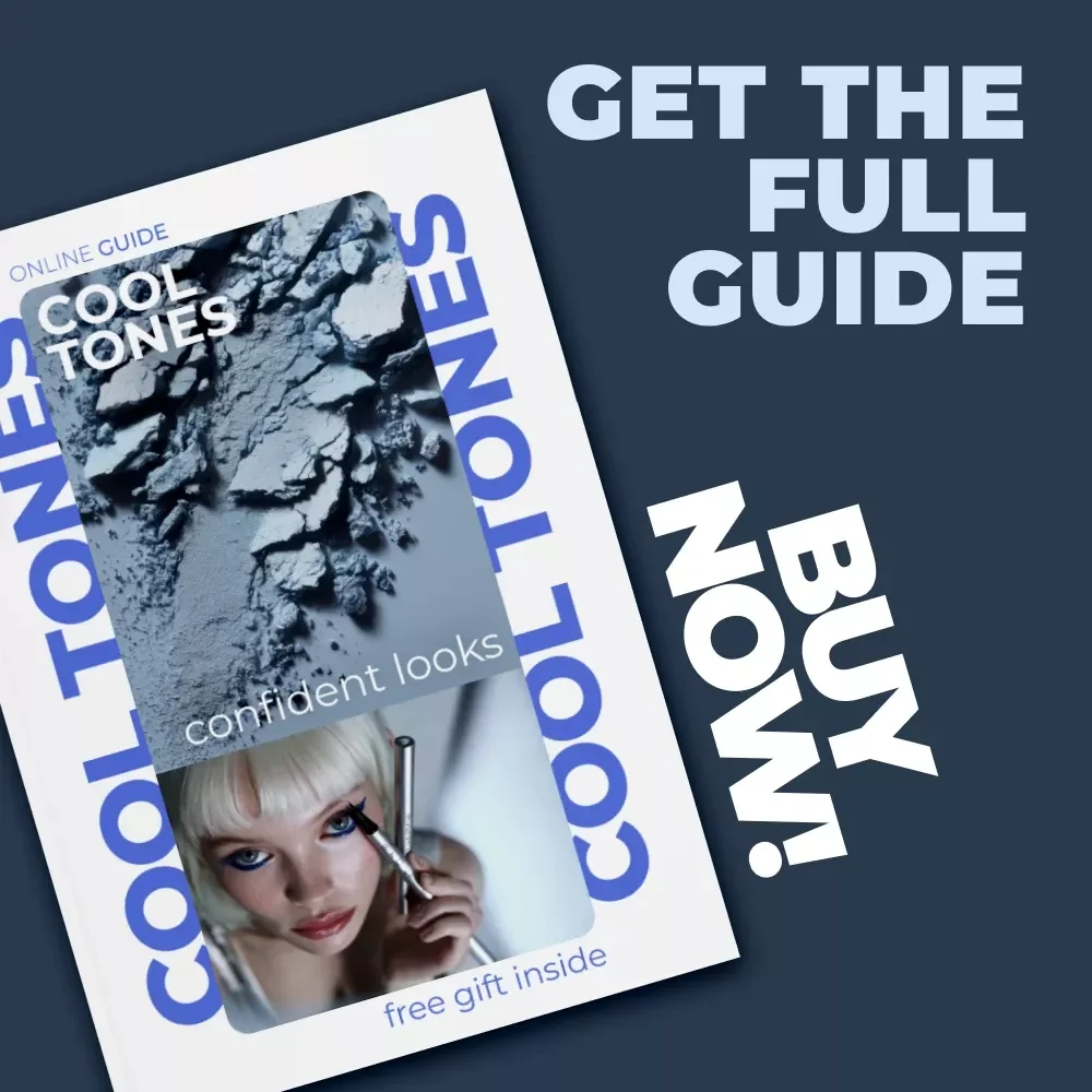 Cool Tones Confident Looks – A Complete Guide to Makeup for Cool Skin Tone | Everyday & Elevated Beauty Routine Digital Download
