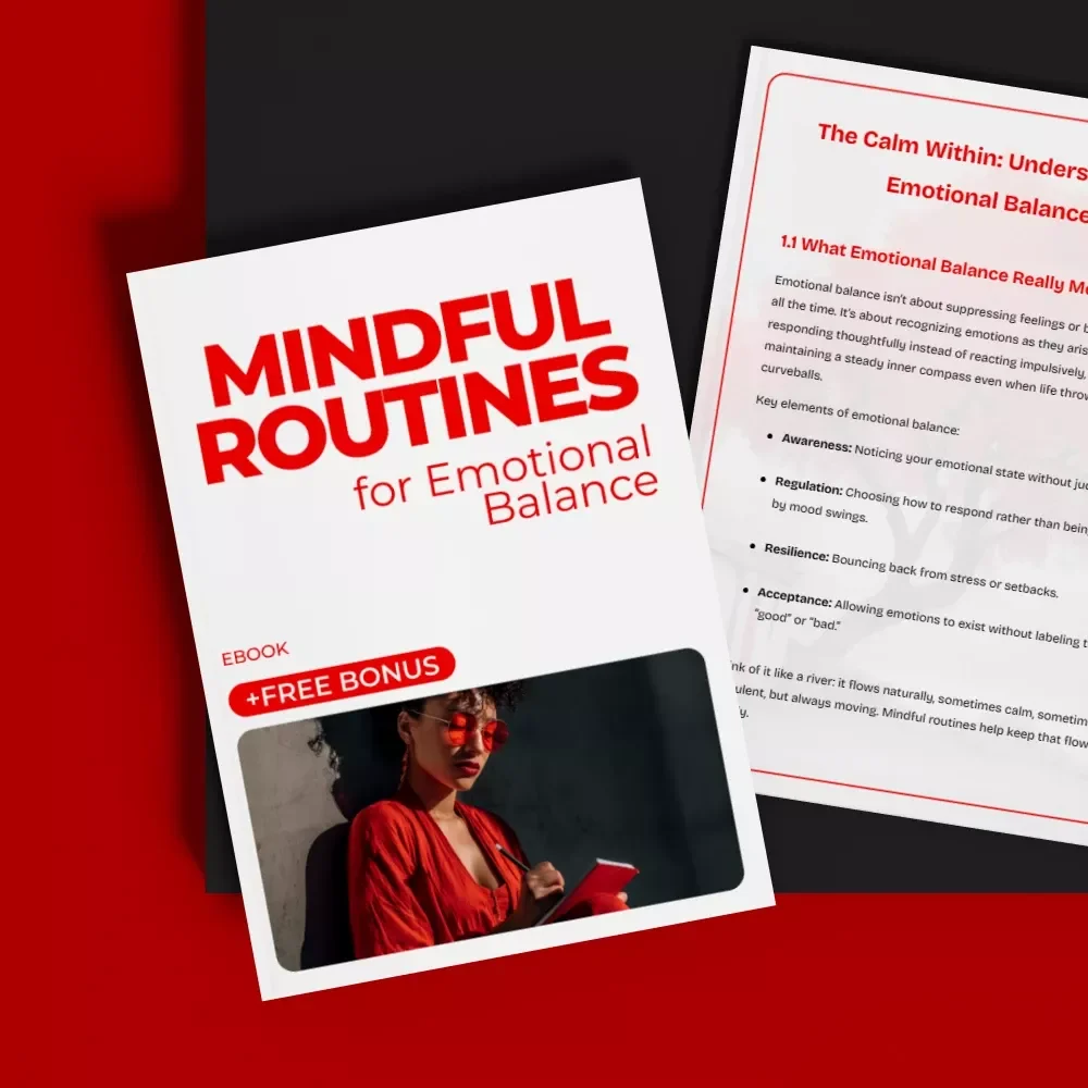 Mindful Routines for Emotional Balance – A Practical eBook Guide to Daily Calm, Emotional Clarity, and Sustainable Mindfulness Habits