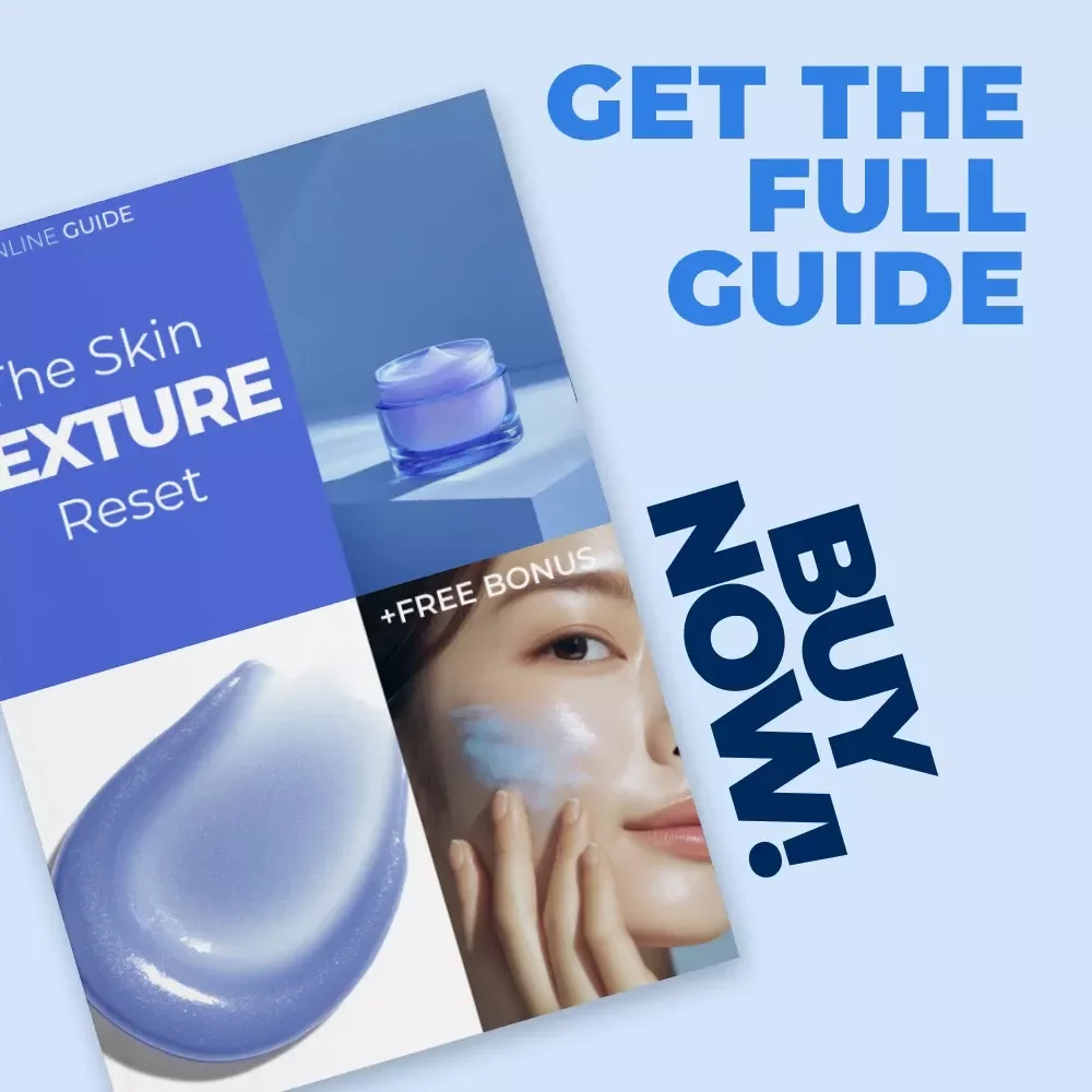 The Skin Texture Reset | Skincare for Improving Texture Guide, Smooth Skin Routine, Digital Skincare Download