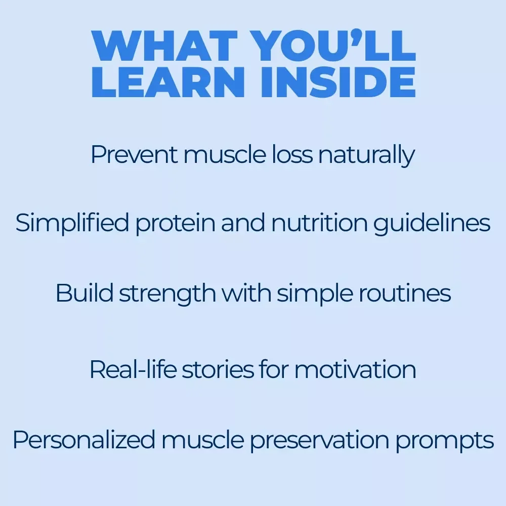 Muscle Loss Prevention Basics Made Simple: A Practical Guide to Protecting Strength Over Time