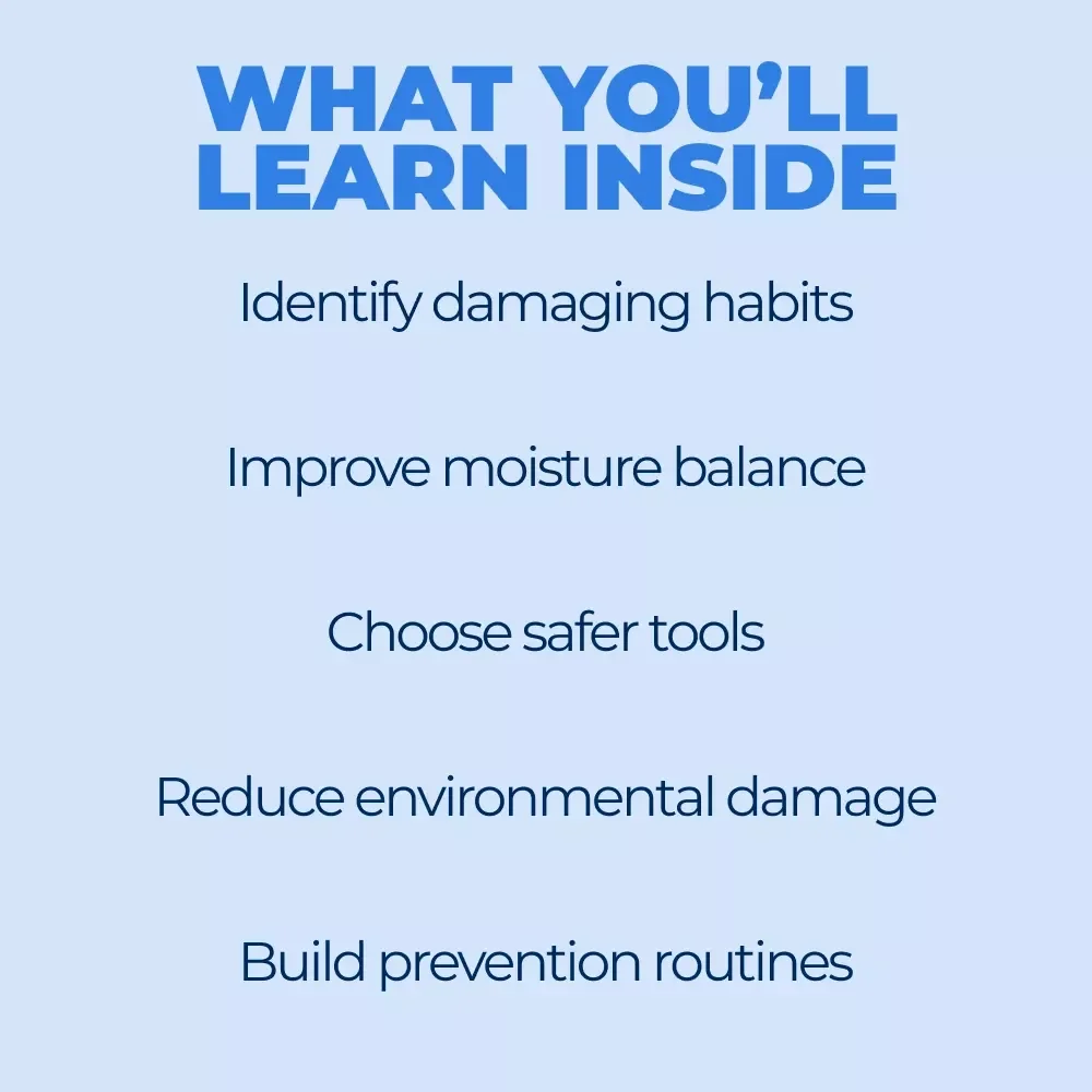 Stronger Nails Start With Smarter Habits – Practical eBook Guide with Nail Damage Prevention Tips, Daily Routines, Tools & Long-Term Nail Care Strategy