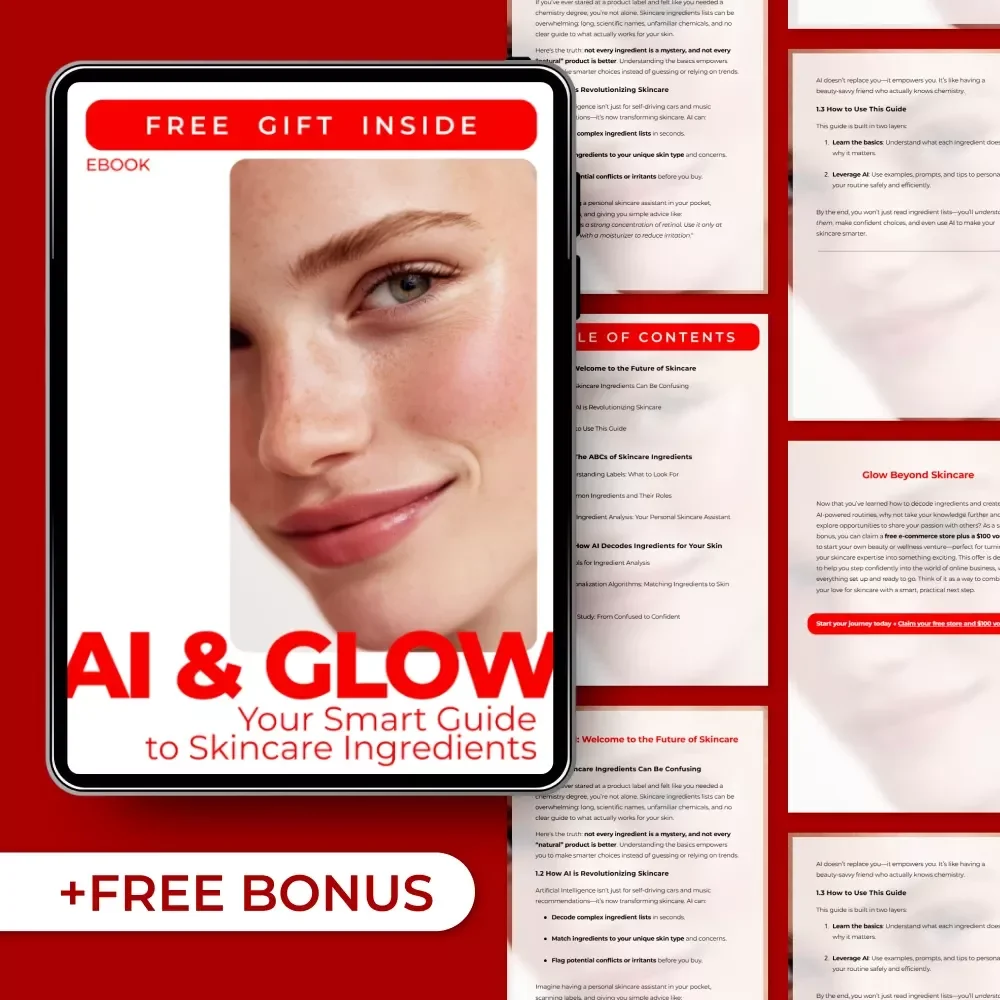 AI & Glow: Your Smart Guide to Skincare Ingredients – AI-Powered Ingredient Analysis for Glowing Skin