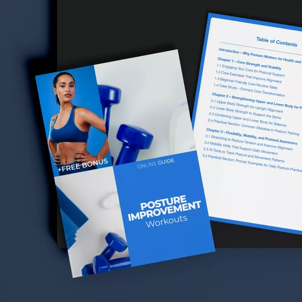 Posture Improvement Workouts: Strengthen Your Core, Upper & Lower Body, Improve Flexibility & Mobility