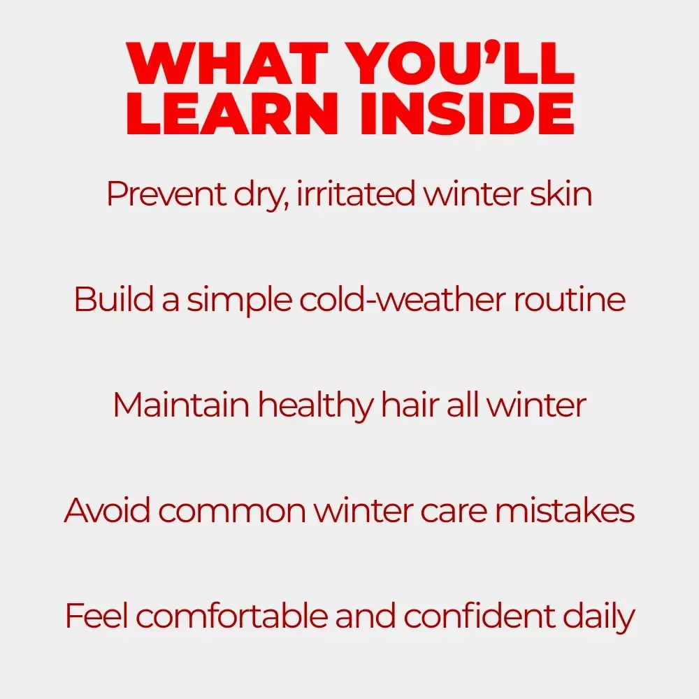 Smart Body Care in Cold Climates – Practical Winter Wellness eBook for Healthy Skin, Hair & Cold Weather Living