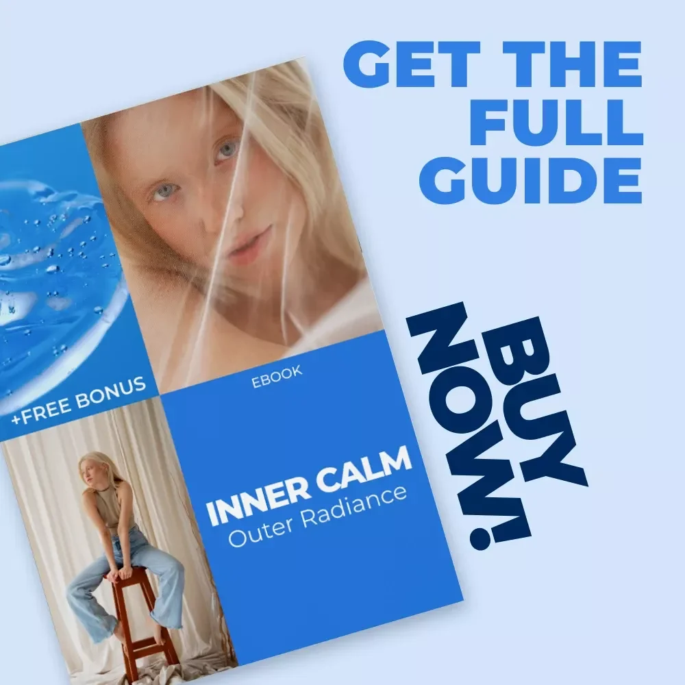 Inner Calm, Outer Radiance – Stress & Beauty Guide for Glowing Skin, Healthy Hair, and Stress-Resilient Daily Routines | Digital Download eBook