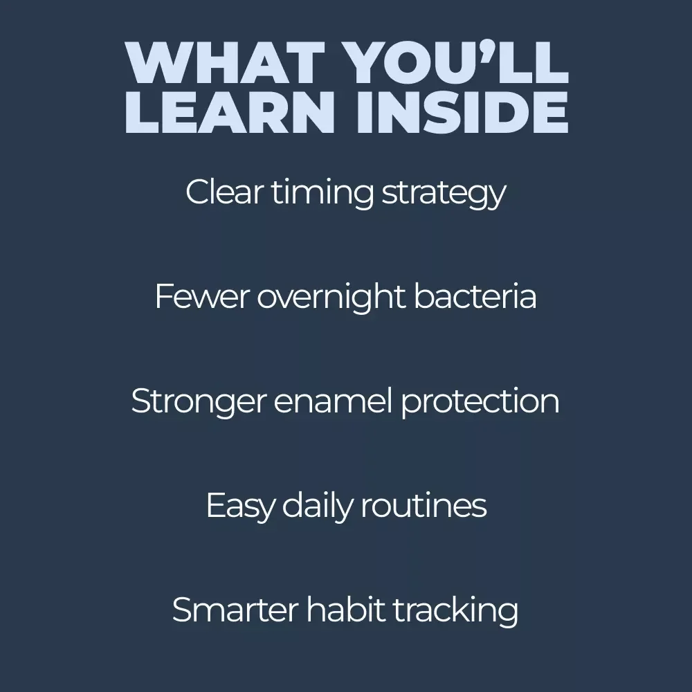 The Real Story Behind Oral Hygiene Timing | Smart Dental Care Guide | Oral Hygiene Morning vs Night Explained