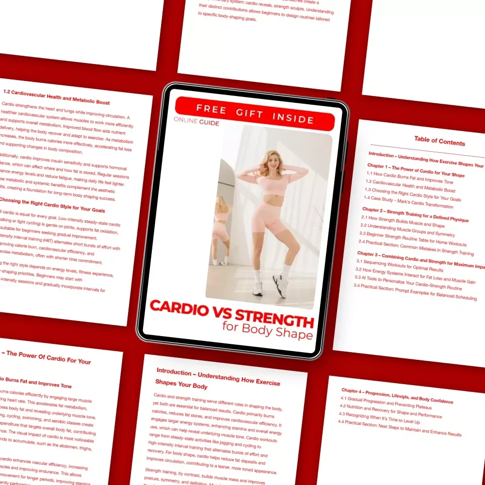 Cardio vs Strength for Body Shape: Unlock the Perfect Fitness Routine for Fat Loss, Muscle Gain, and Confidence