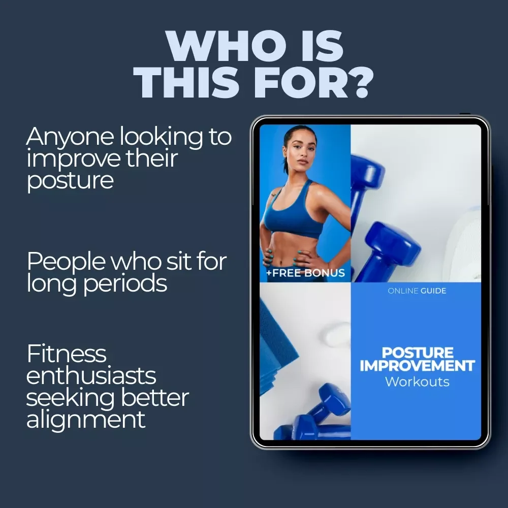 Posture Improvement Workouts: Strengthen Your Core, Upper & Lower Body, Improve Flexibility & Mobility