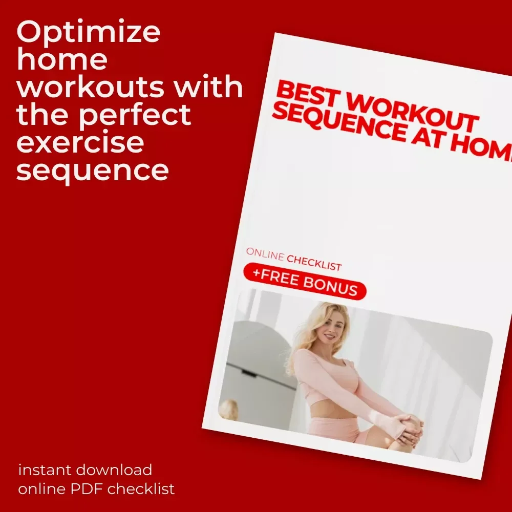 Best Workout Sequence at Home – Smart Home Fitness Guide, Bodyweight Strength Plan, Cardio Finisher Routine, Mobility & Recovery Checklist, AI Workout Planning eBook