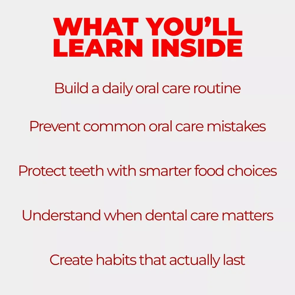 A Practical Guide to Oral Hygiene – Oral Hygiene Basics eBook for Daily Dental Care, Healthy Teeth & Confident Smiles