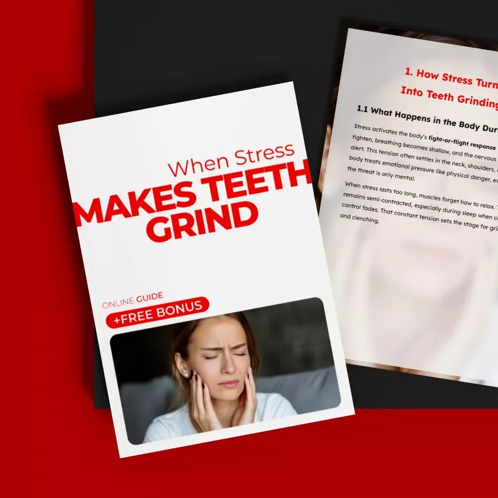 When Stress Makes Teeth Grind – A Practical Guide Exploring the Teeth Grinding Stress Link for Jaw Relief, Calm Nights & Better Daily Habits