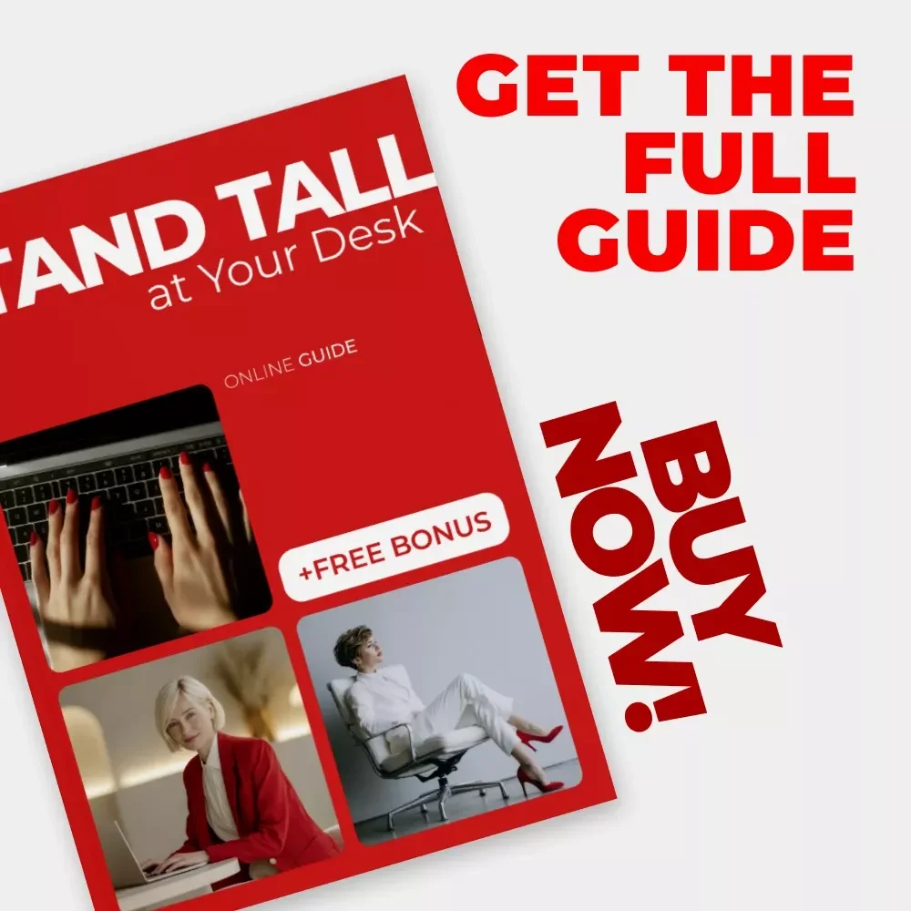 Stand Tall at Your Desk – Posture Routine for Desk Workers | Digital Guide for Better Alignment, Ergonomic Workspace & Daily Desk Stretches