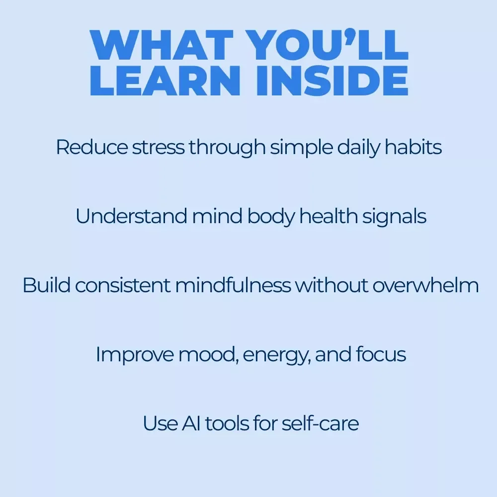 Mind and Body for Better Health – Practical Guide to the mind body connection for health, Holistic Wellness Digital Download