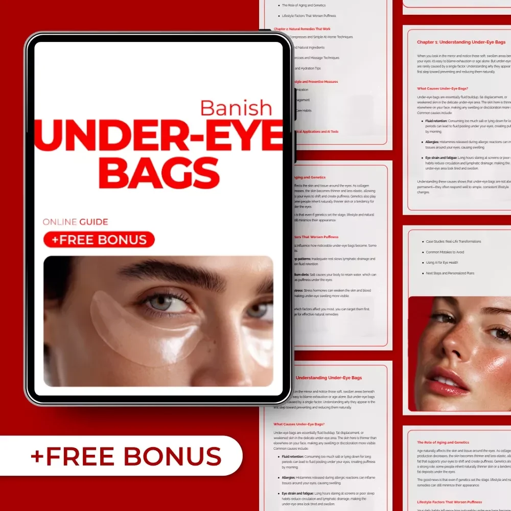 Banish Under-Eye Bags: Natural Remedy for Under Eye Bags Guide