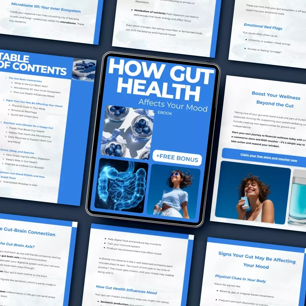 How Gut Health Affects Your Mood – A Practical eBook Exploring the Gut Health and Mood Connection, Gut-Brain Axis, Microbiome & Emotional Wellbeing