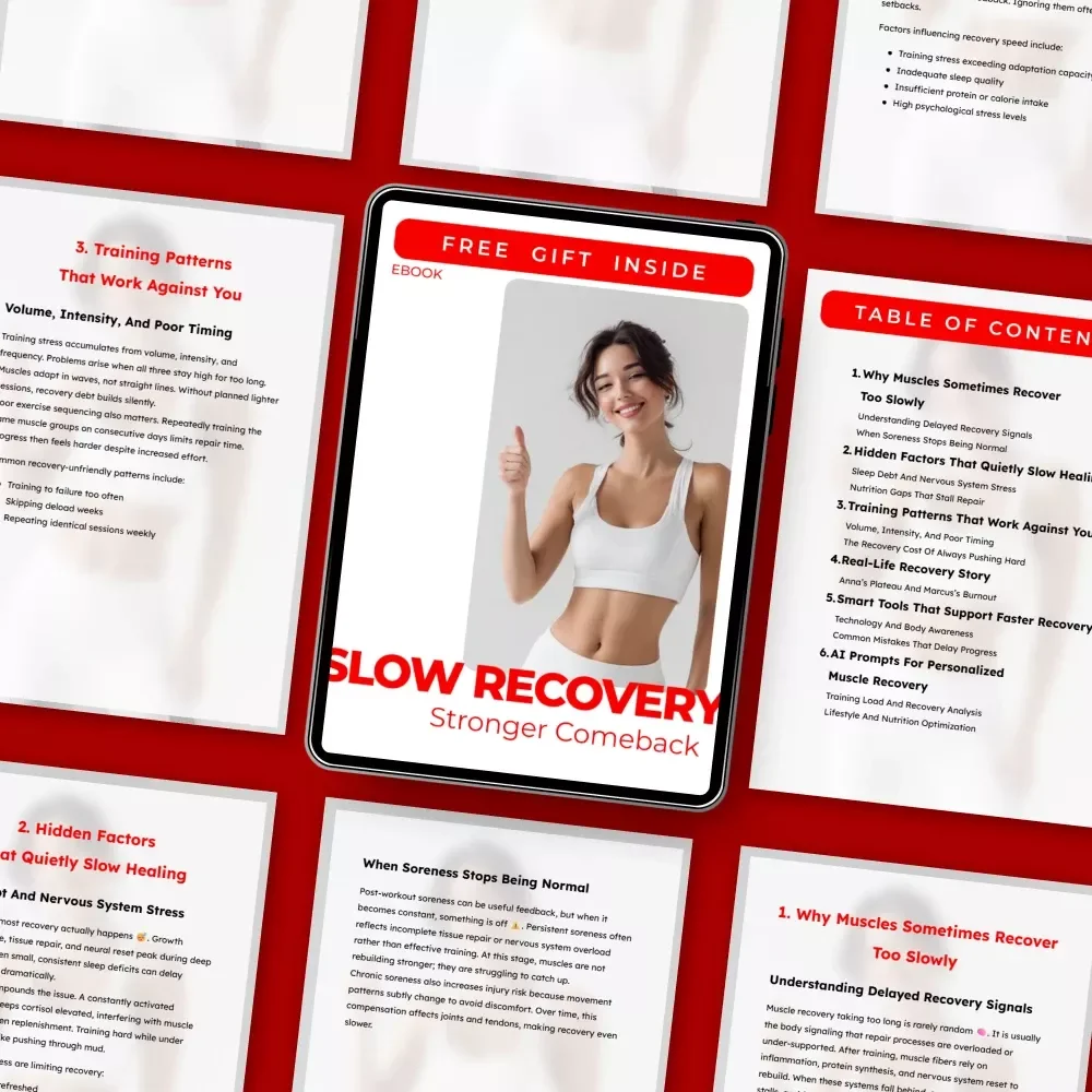 Slow Recovery, Stronger Comeback | Muscle Recovery Guide for Fitness, Training Load, Nervous System & Smarter Healing