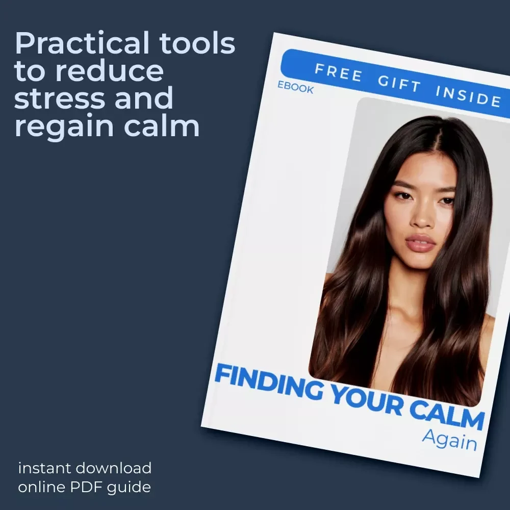 Finding Your Calm Again – Stress Management Guide, Anxiety Relief eBook, Mindfulness & Emotional Balance Digital Download