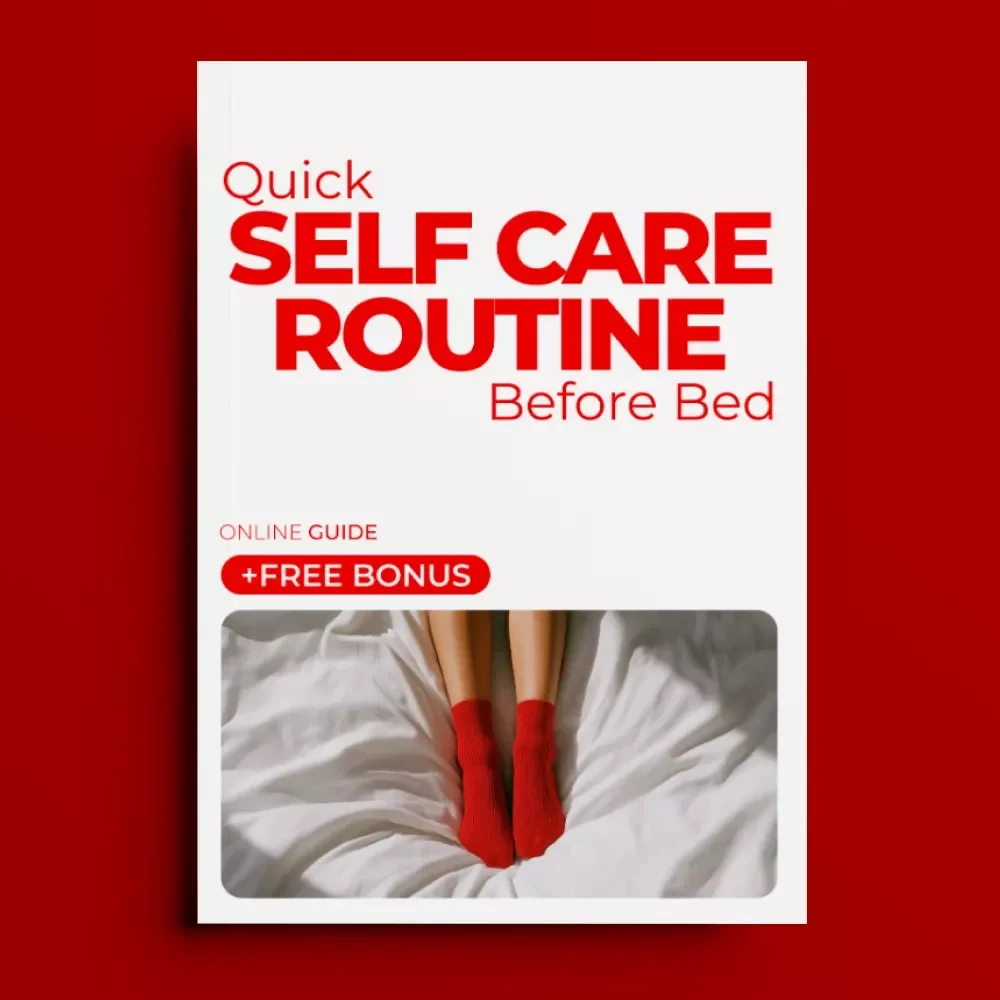 Quick Self Care Routine Before Bed – A Calm, Simple Night Guide for Better Sleep | Digital Download
