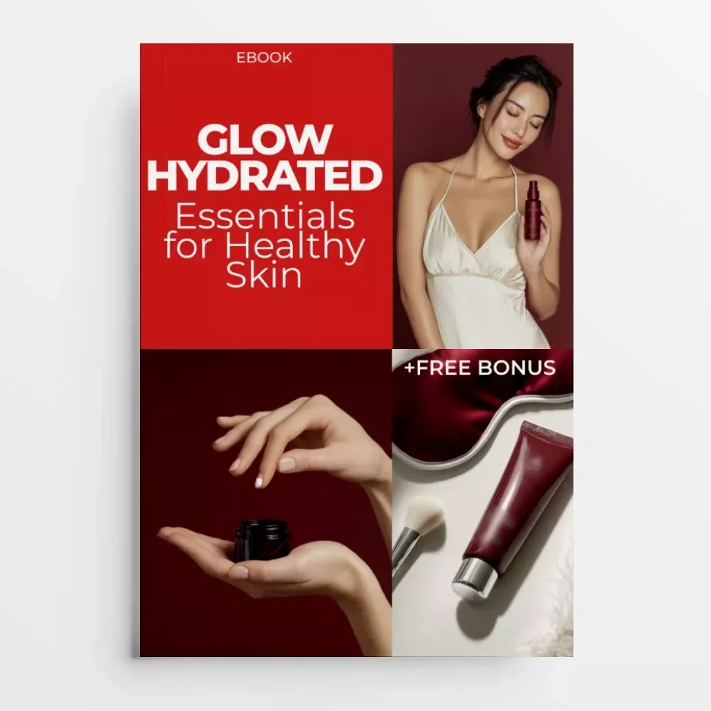 Glow Hydrated: Essentials for Healthy Skin | Skin Essentials for Hydration eBook | Complete Skincare & Hydration Guide Digital Download
