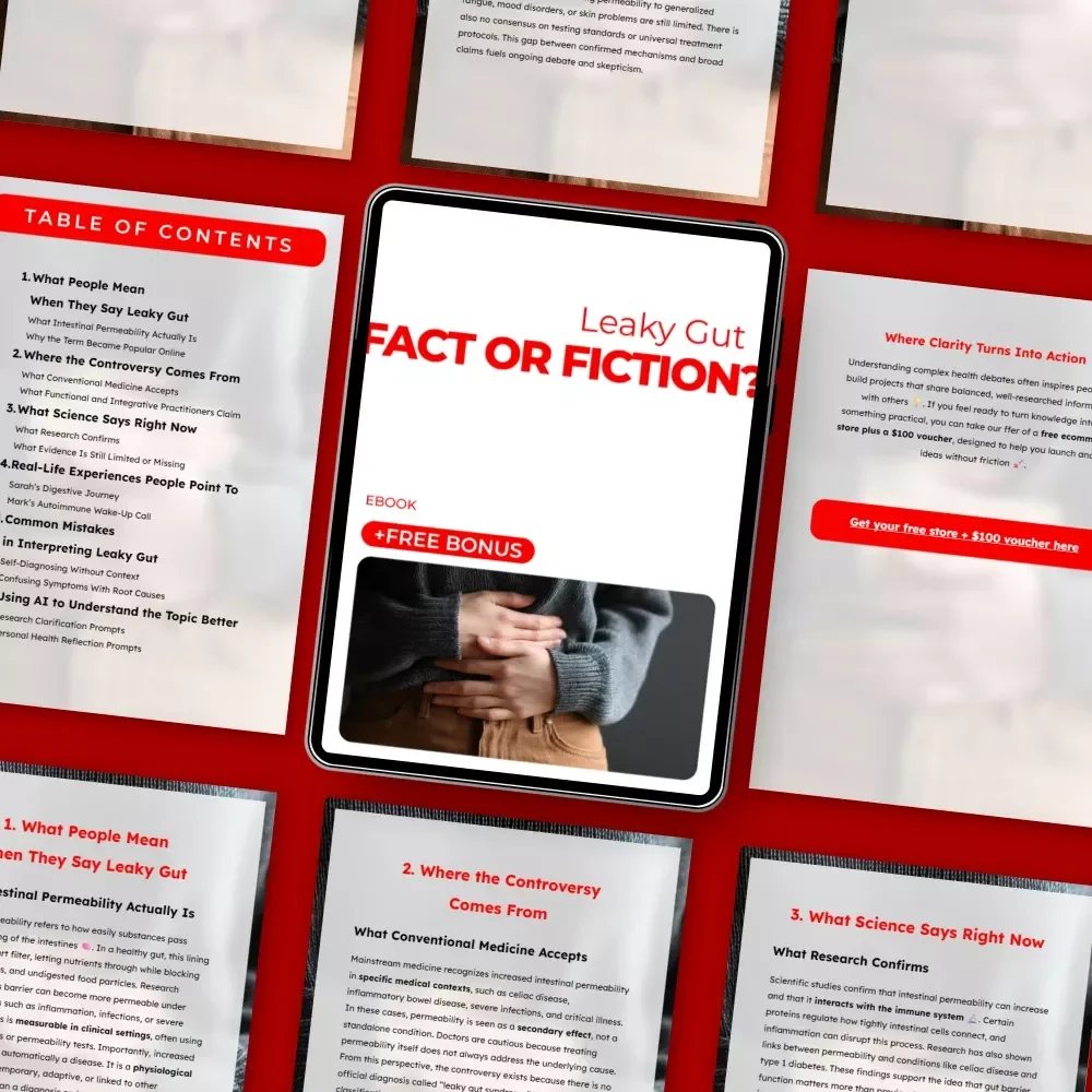 Leaky Gut, Fact or Fiction? | Evidence-Based Health eBook | leaky gut controversy explained Guide
