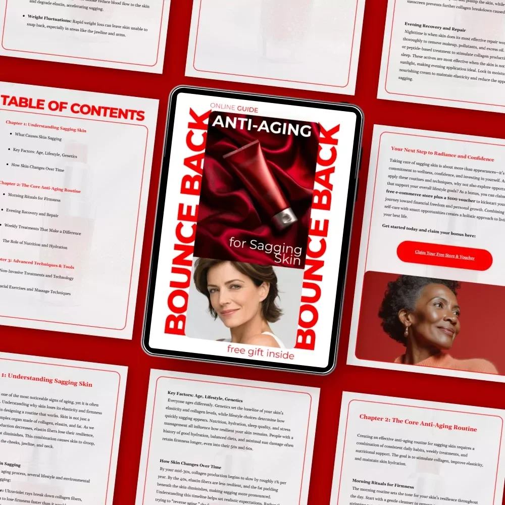 Bounce Back: Anti-Aging for Sagging Skin | Ultimate Guide to Firm and Youthful Skin