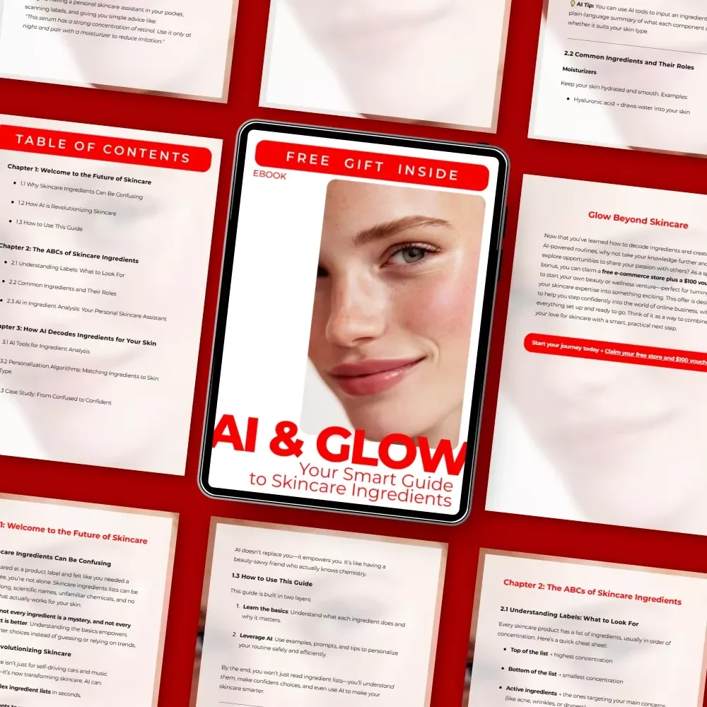 AI & Glow: Your Smart Guide to Skincare Ingredients – AI-Powered Ingredient Analysis for Glowing Skin