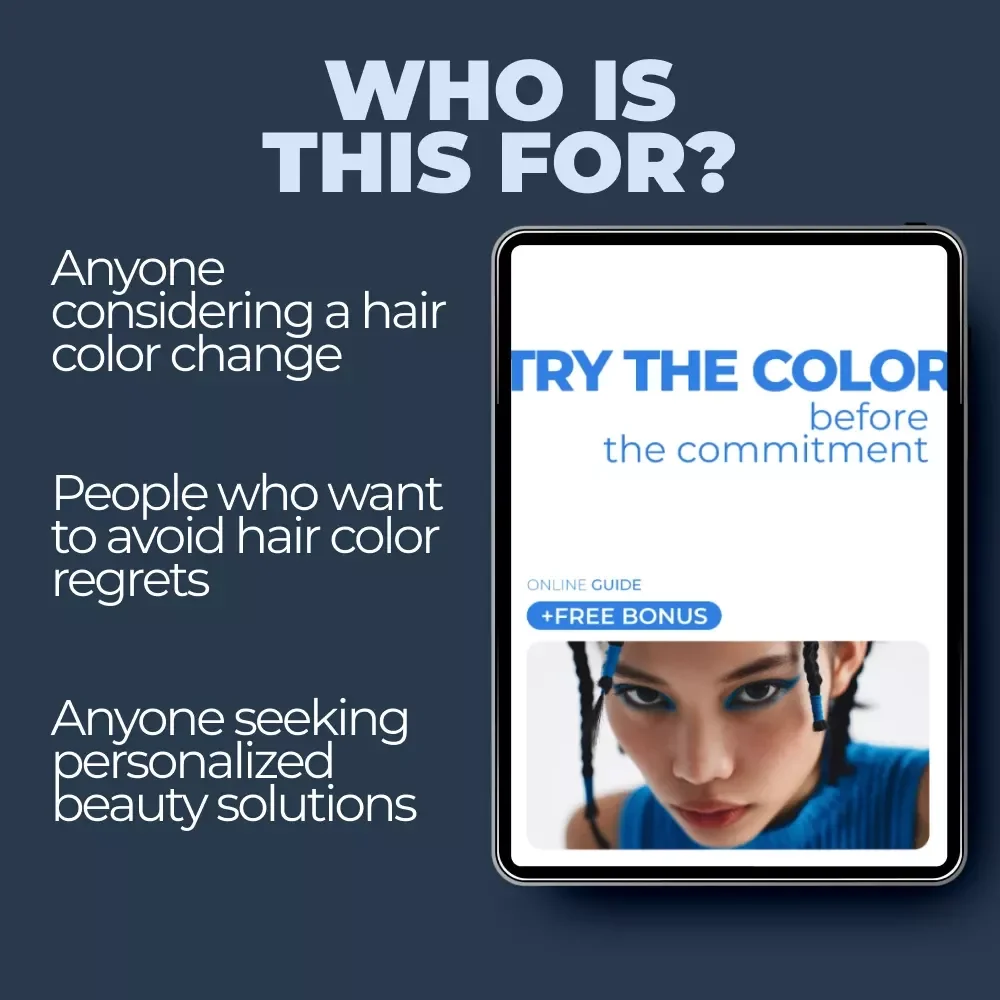 Try the Color Before the Commitment: AI Hair Color Simulator Guide for Perfect Hair Color Choices