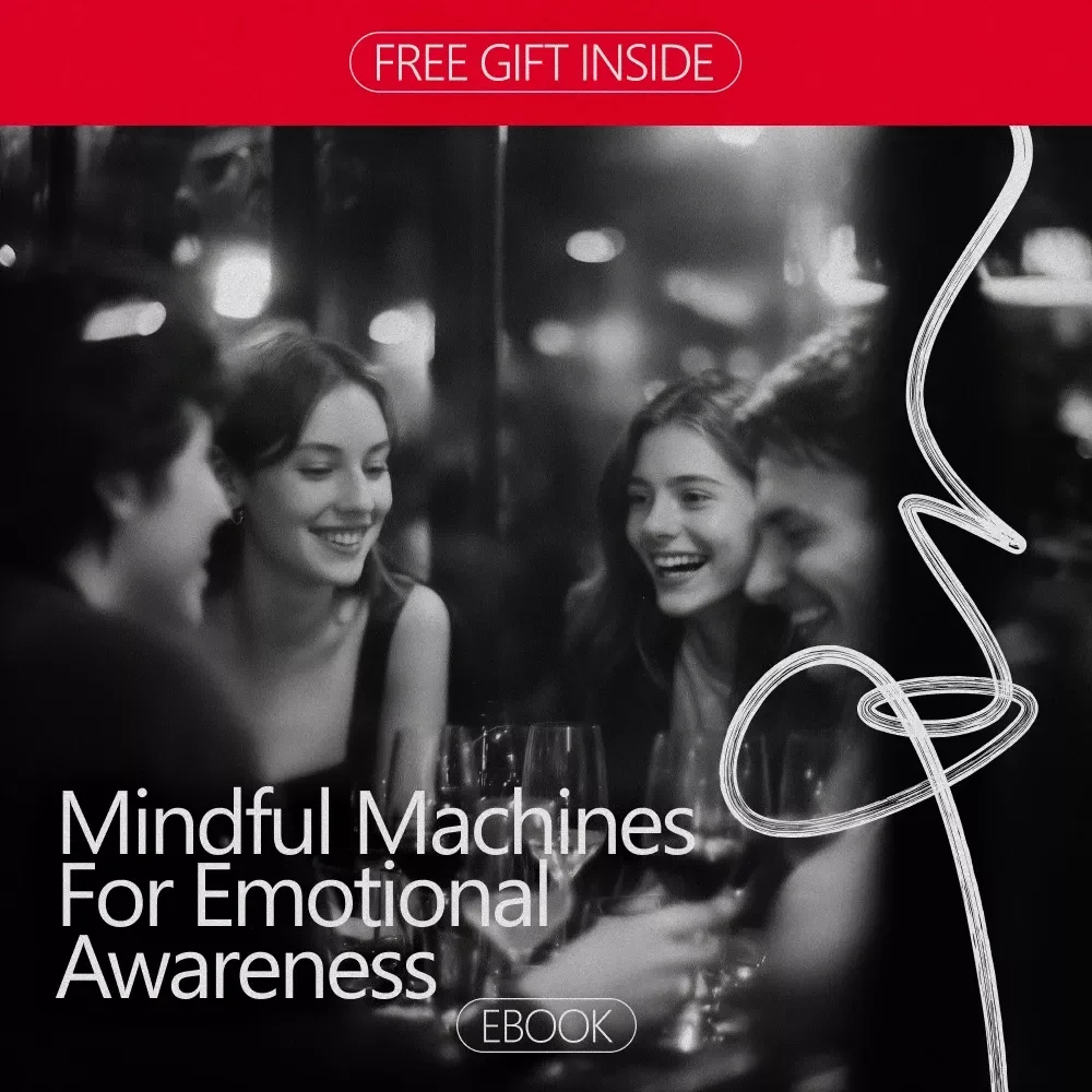 Mindful Machines for Emotional Awareness – AI Emotional Tracking eBook, Guide to Understanding Triggers, Responses & Patterns, Digital Download for Personal Growth