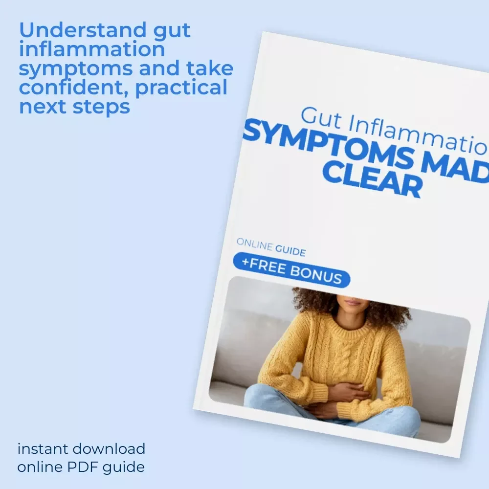Gut Inflammation Symptoms Made Clear – Easy-to-Follow Guide to Understanding Gut Inflammation Symptoms, Digestive & Whole-Body Clues, Practical Healing Steps