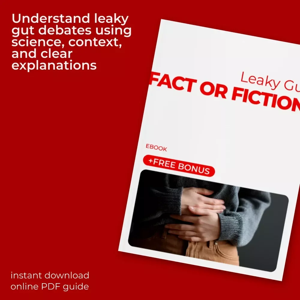 Leaky Gut, Fact or Fiction? | Evidence-Based Health eBook | leaky gut controversy explained Guide