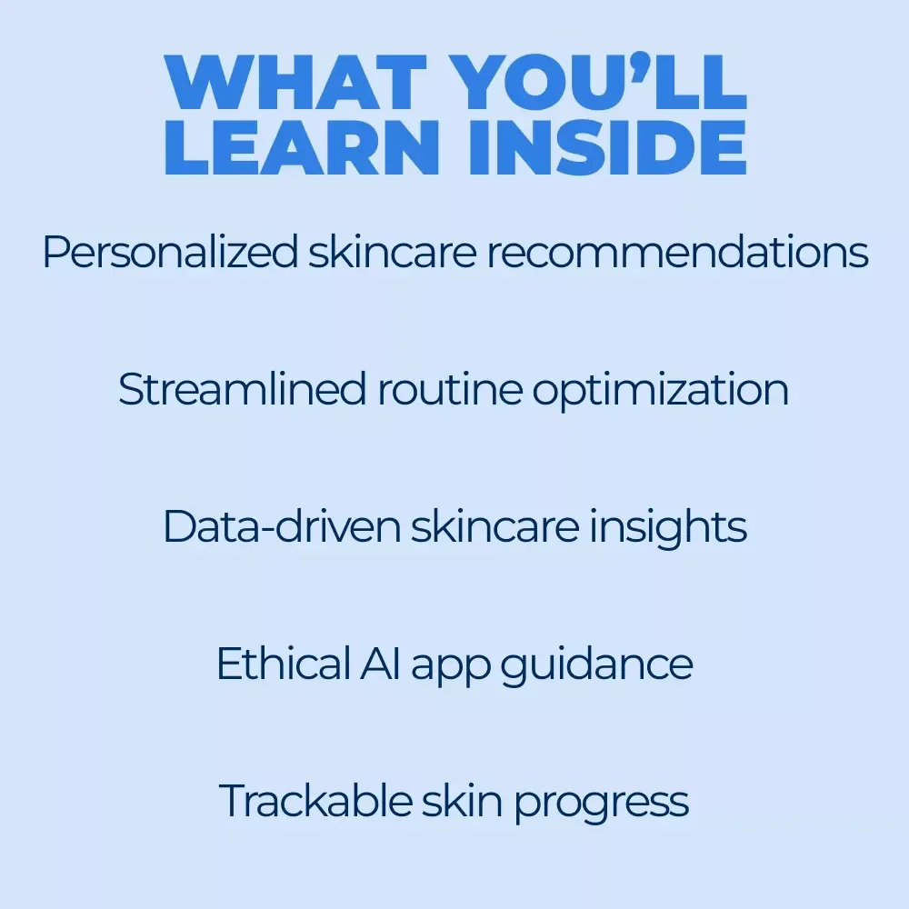 Smart Glow: Your AI-Powered Skincare Companion - Digital Guide to Personalized AI Skincare Product Recommendations