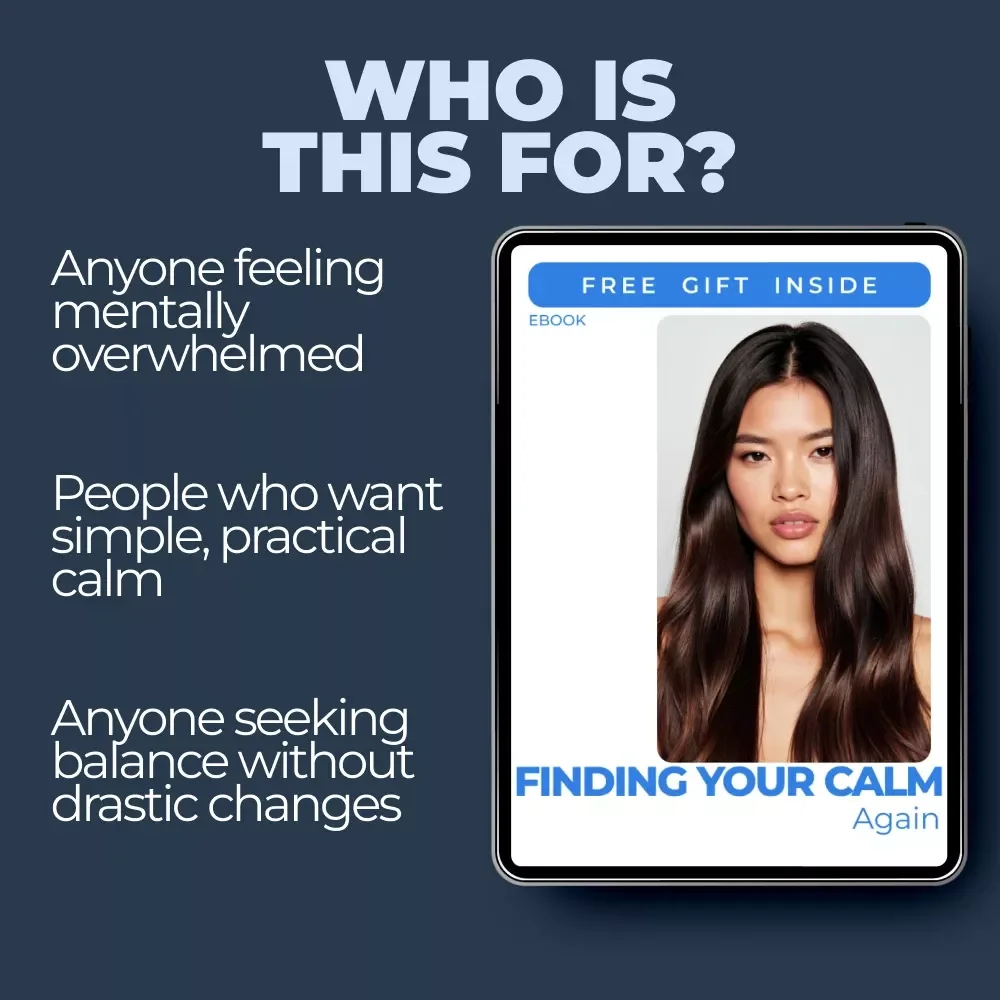 Finding Your Calm Again – Stress Management Guide, Anxiety Relief eBook, Mindfulness & Emotional Balance Digital Download
