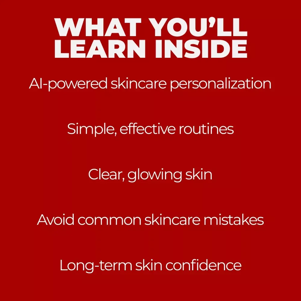 Your Skin Your Plan Finally Clear: AI Personalized Skincare Guide