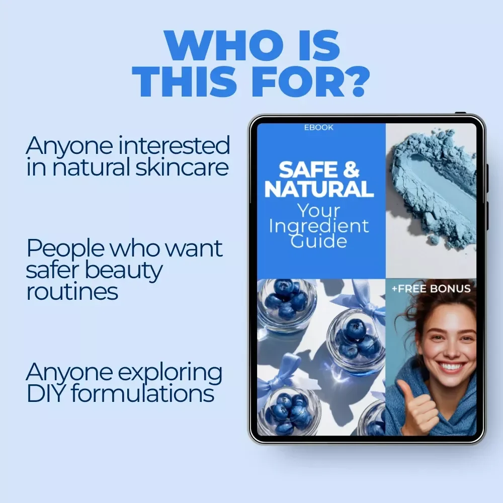 Safe & Natural: Your Ingredient Guide - Natural Ingredient Safety eBook for Skincare & Wellness
