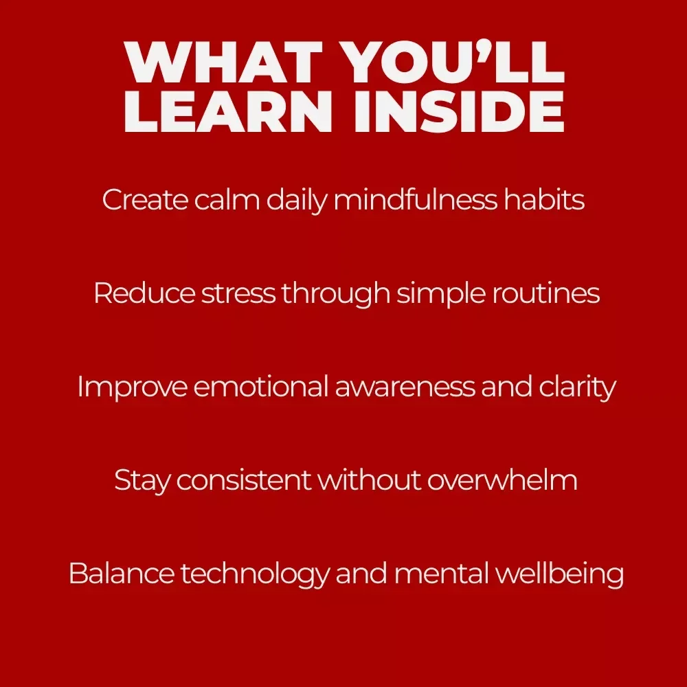 Mindful Routines for Emotional Balance – A Practical eBook Guide to Daily Calm, Emotional Clarity, and Sustainable Mindfulness Habits