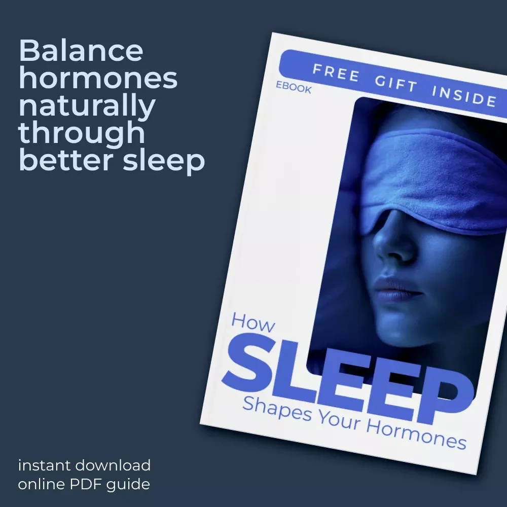 How Sleep Shapes Your Hormones – Science-Backed Ebook on Sleep and Hormone Control, Circadian Rhythm Health, Energy, Stress & Metabolic Balance
