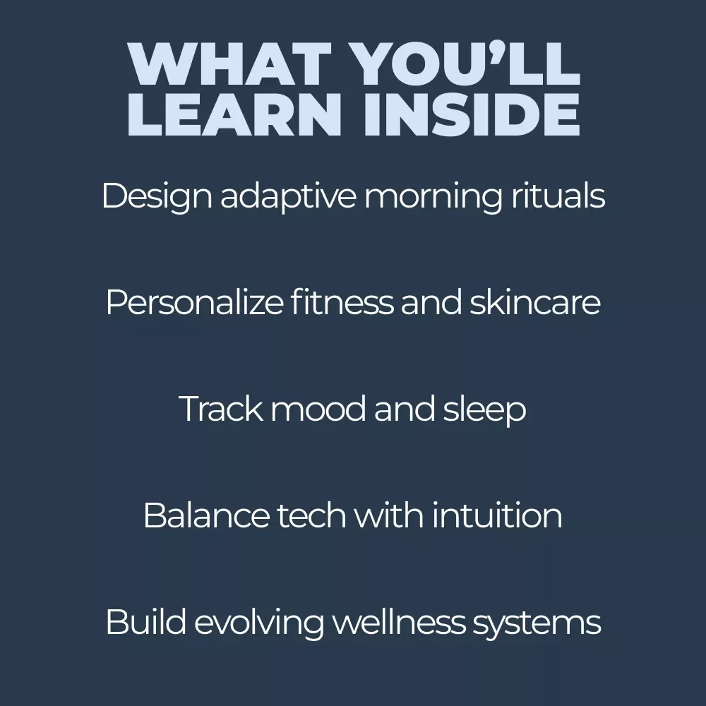 Glow with Code: Your AI-Enhanced Wellness Routine | Smart Self-Care Ebook with ai wellness routine suggestions for Mind, Body & Skin