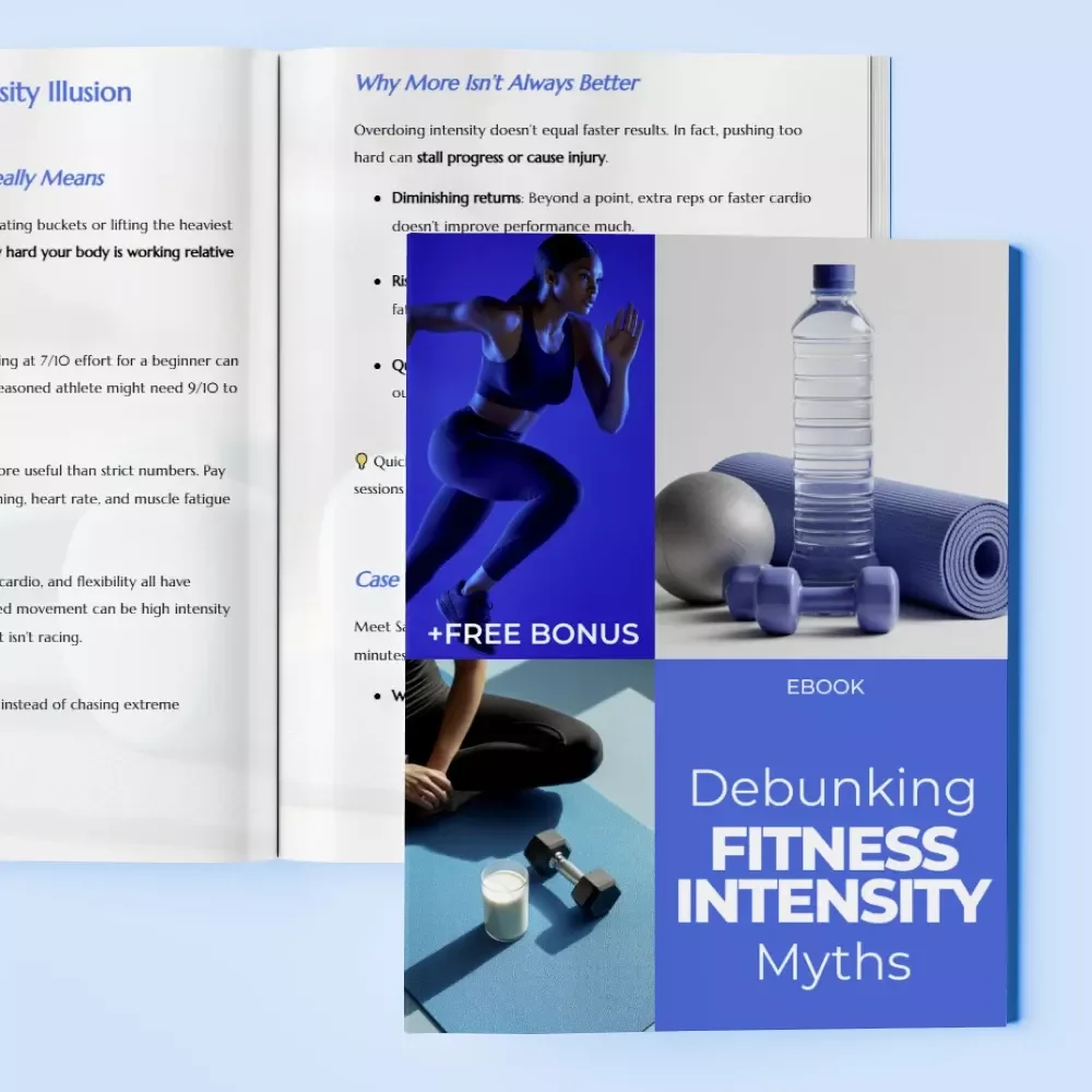 Debunking Fitness Intensity Myths – A Science-Backed Ebook Guide to Smarter Training, Recovery & Sustainable Results